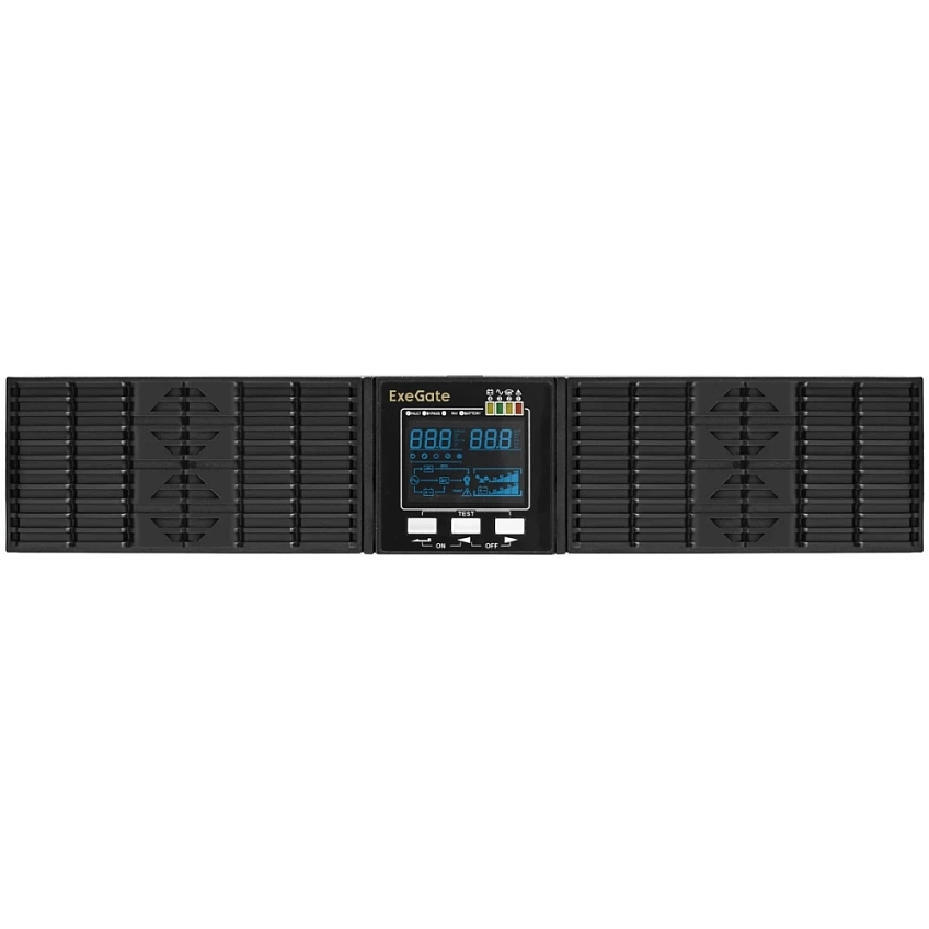 ИБП ExeGate Power Back ULS-1000.LCD.AVR.1SH.2C13.USB.RS232.SNMP.2U - фото 3