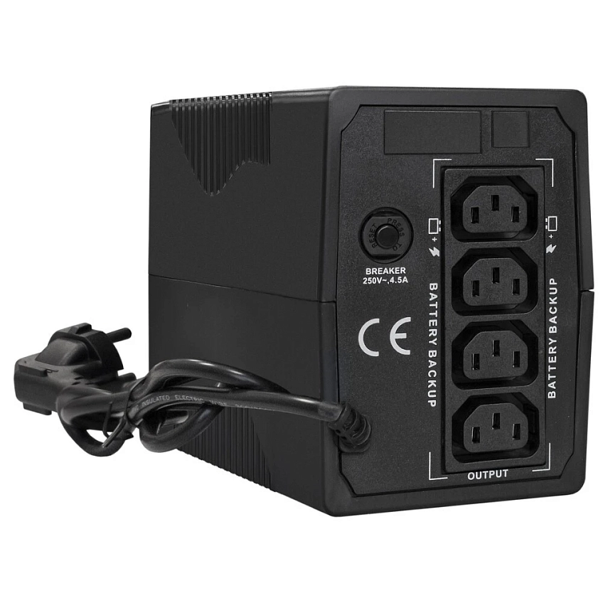 ИБП ExeGate Power Back BNB-1000.LED.AVR.4C13 - фото 2