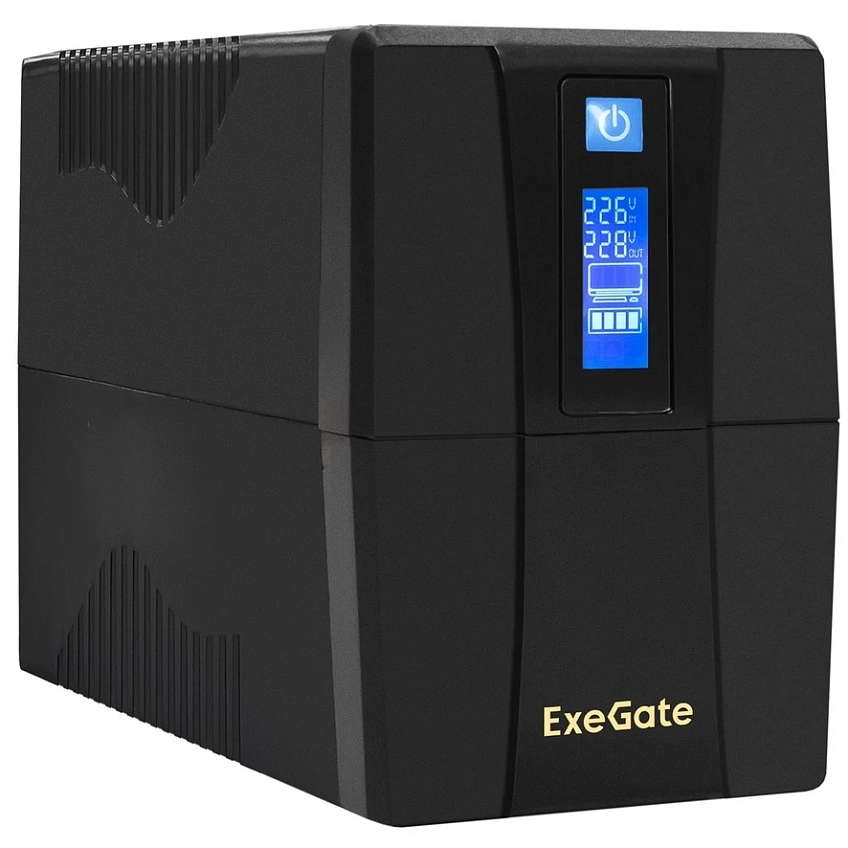 ИБП ExeGate Power Smart ULB-650.LCD.AVR.4C13 - фото 1