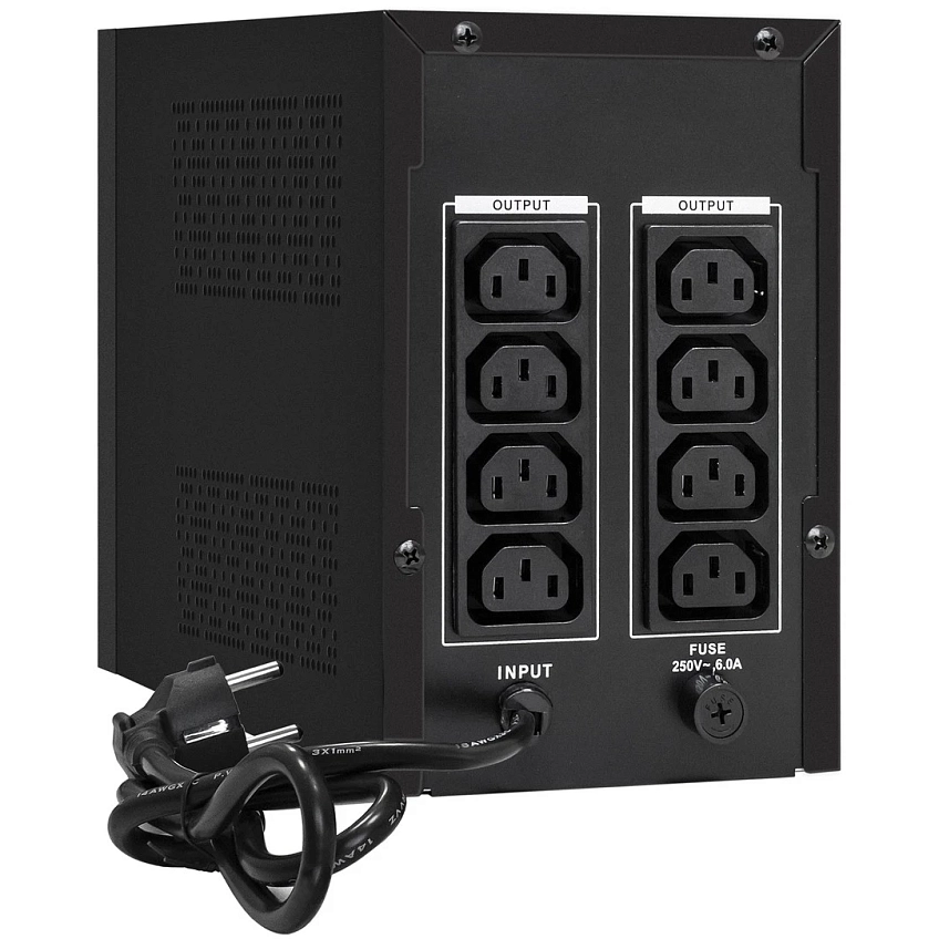 ИБП ExeGate SpecialPro UNB-1200.LED.AVR.8C13 - фото 2