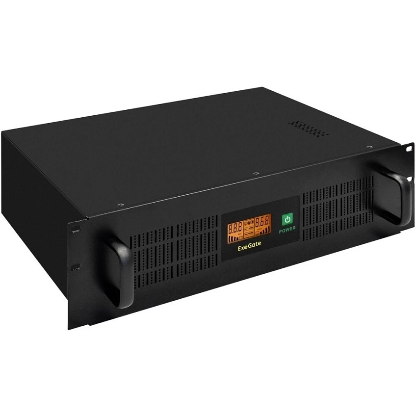 ИБП ExeGate Power ServerRM UNL-1500.LCD.AVR.2SH.4C13.RJ.USB.3U - фото 1