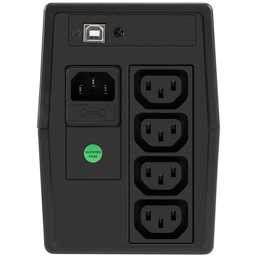 ИБП ExeGate Smart LB-1000.LCD.AVR.4C13.USB - фото 6