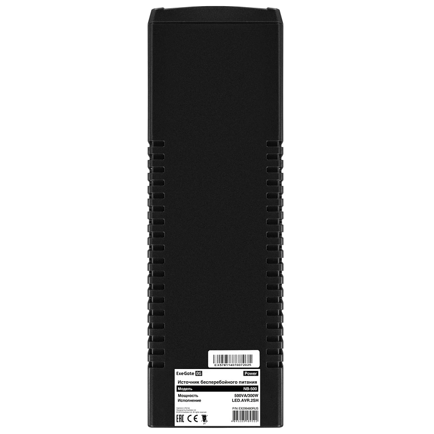ИБП ExeGate Power NB-500.LED.AVR.2SH - фото 4