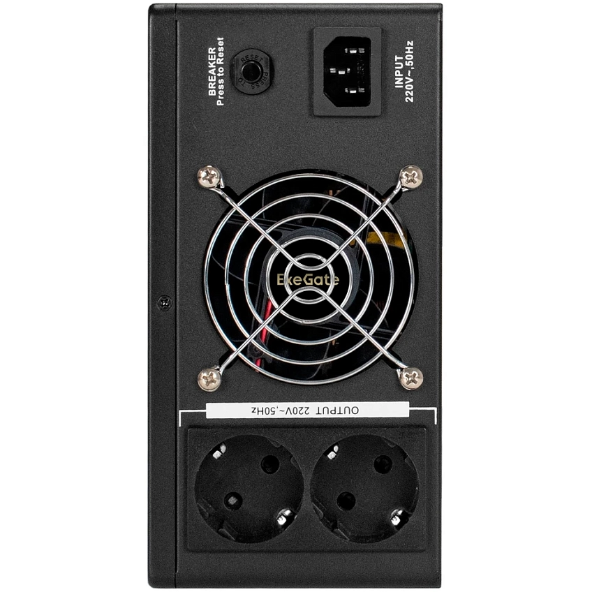 ИБП + батарея ExeGate IdealSine SR-1500.LCD.2SH + 2x HRL 12-45 (45Ач) - фото 3