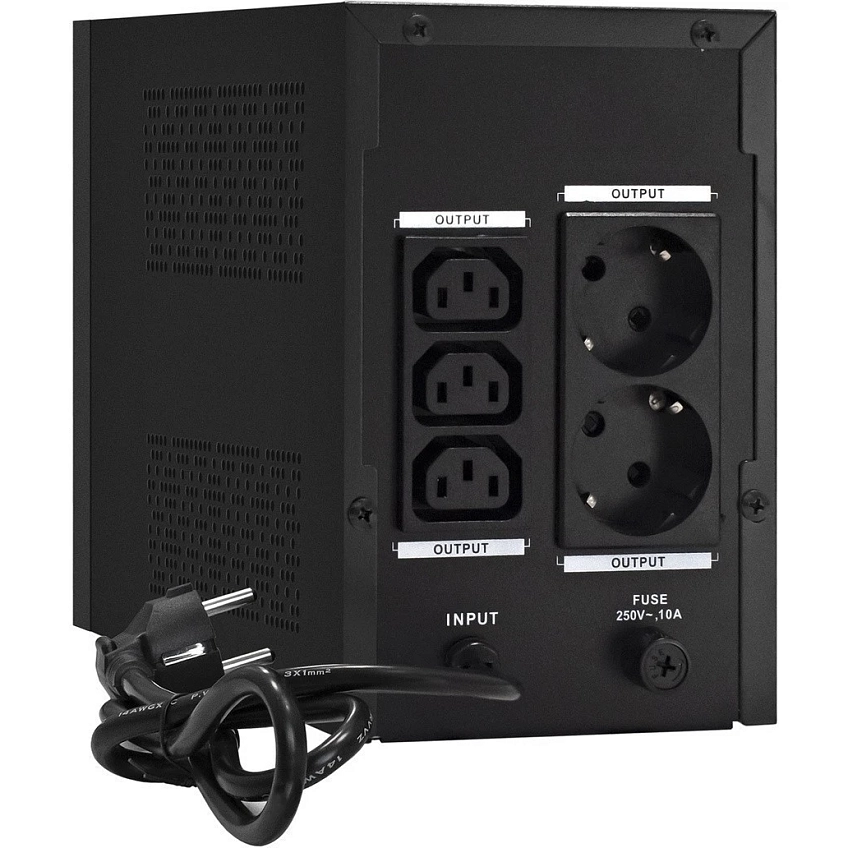 ИБП ExeGate SpecialPro UNB-1500.LED.AVR.2SH.3C13 - фото 2