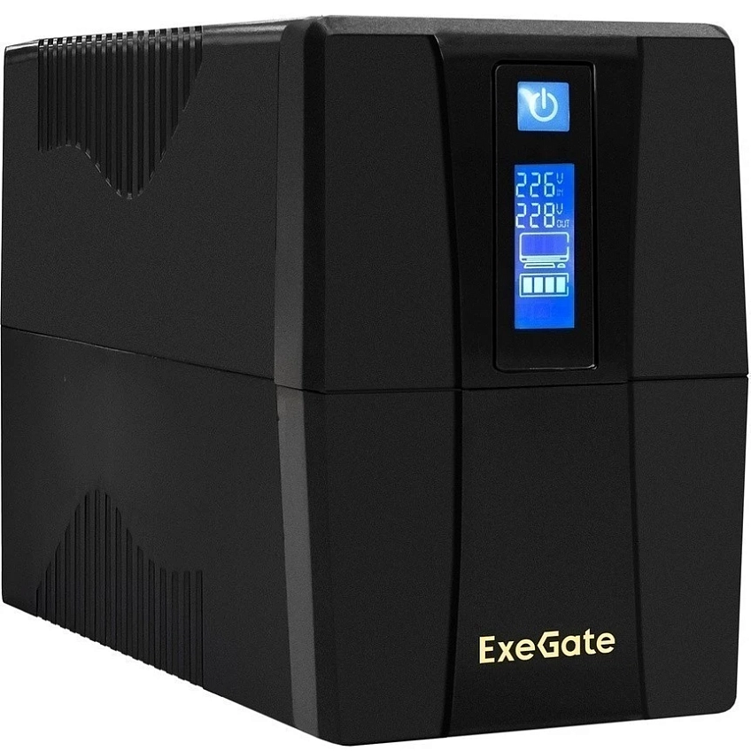 ИБП ExeGate Power Smart ULB-1000.LCD.AVR.4C13 - фото 1