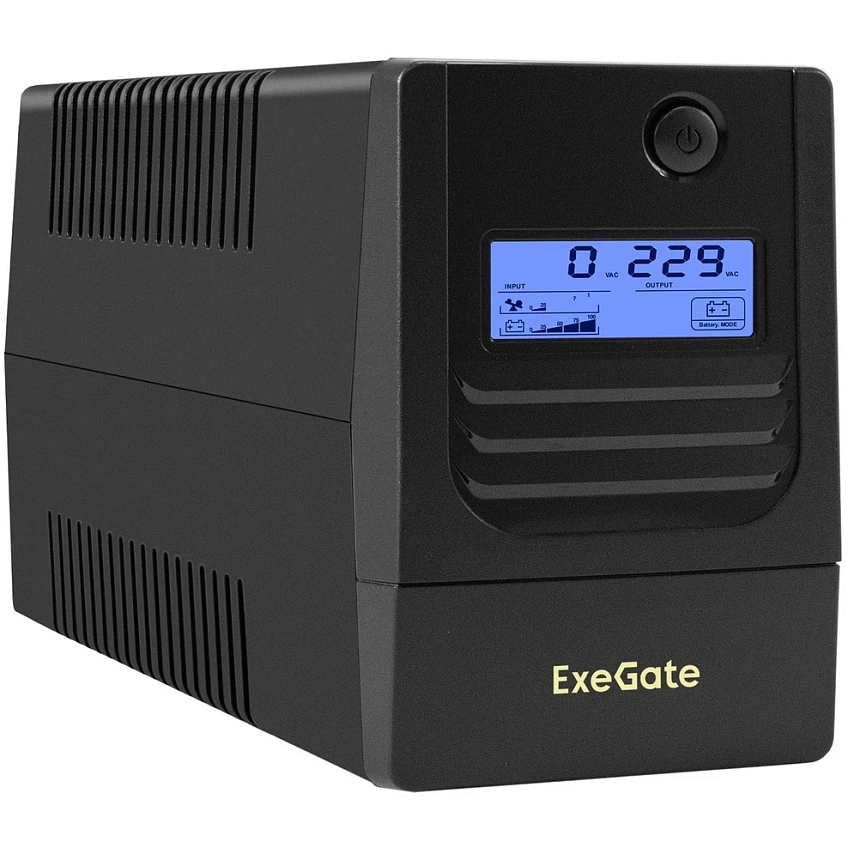 ИБП ExeGate Smart LB-850.LCD.AVR.4C13 - фото 1