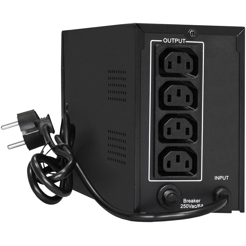 ИБП ExeGate Power Back BNB-800.LED.AVR.4C13 - фото 2