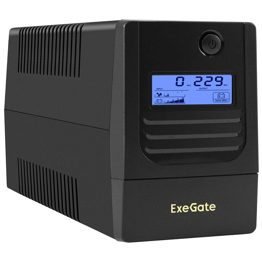 ИБП ExeGate Smart LB-1000.LCD.AVR.2SH - фото 1