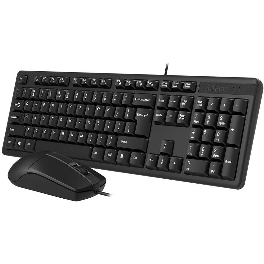 Клавиатура + мышь A4Tech KK-3330 Black - фото 2