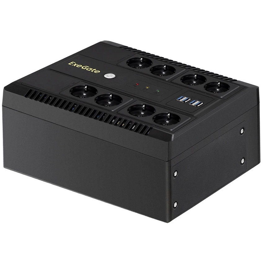 ИБП ExeGate NEO NNB-650.LED.AVR.8SH.CH - фото 1