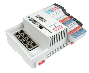 Управляющее устройство KEB COMBICONTROL C5 C5 - COMPACT 14.C5.B00-1000 IP 20, DIN rail mounted 4 x H