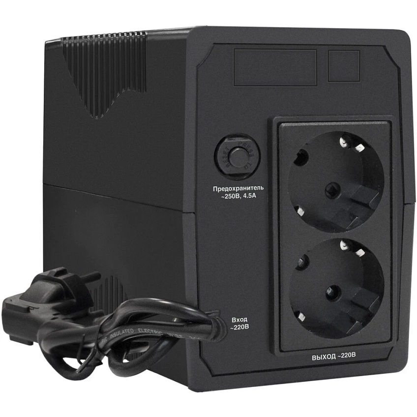 ИБП ExeGate Power Smart ULB-800.LCD.AVR.2SH - фото 2