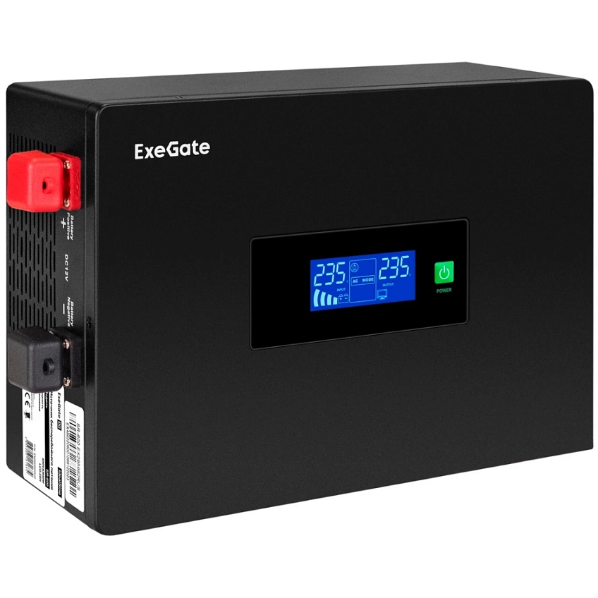 ИБП ExeGate IdealSine SR-1500.LCD.2SH + 2x DT 12120 (120Ач) - фото 2