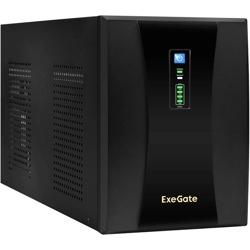 ИБП ExeGate SpecialPro UNB-3000.LED.AVR.2SH.4C13.RJ.USB - фото 1