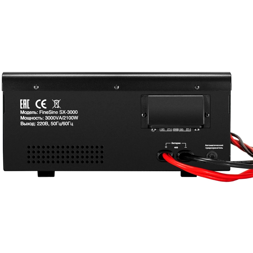 ИБП + батарея ExeGate FineSine SX-3000.LCD.AVR.2SH.T + 4x HRL 12-45 (45Ач) - фото 7