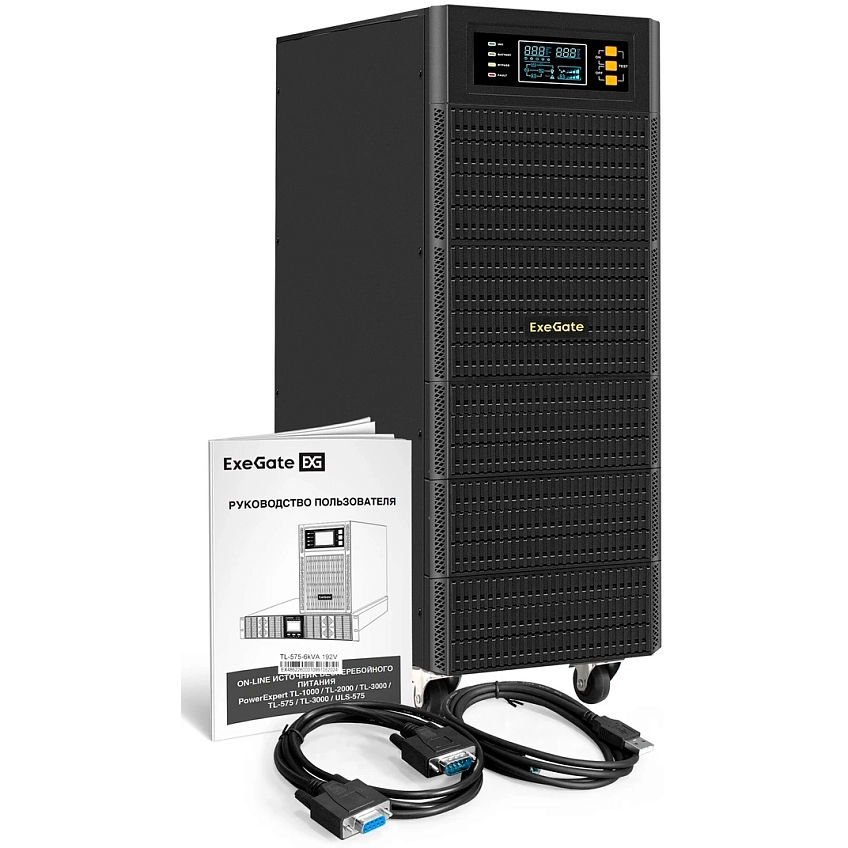ИБП ExeGate PowerExpert TL-575-6kVA.192V.LCD.AVR.T.USB.RS232.SNMP - фото 6