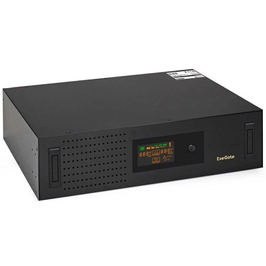 ИБП ExeGate ServerRM UNL-3000.LCD.AVR.2SH.3C13.USB.3U - фото 2