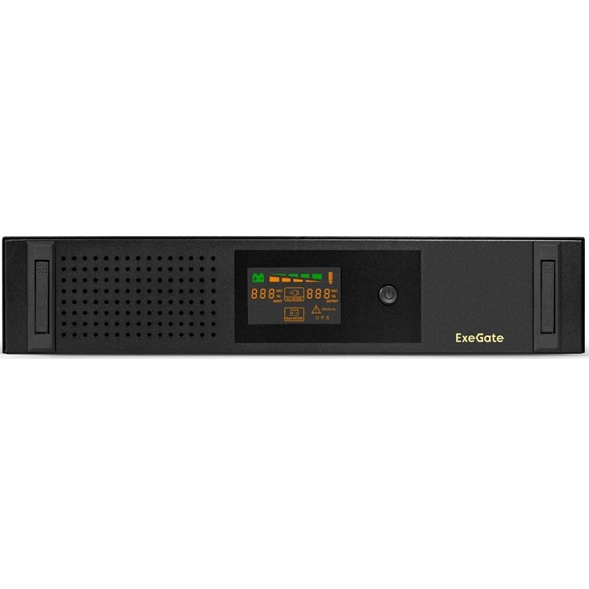ИБП ExeGate ServerRM UNL-1000.LCD.AVR.2SH.3C13.USB.2U - фото 3