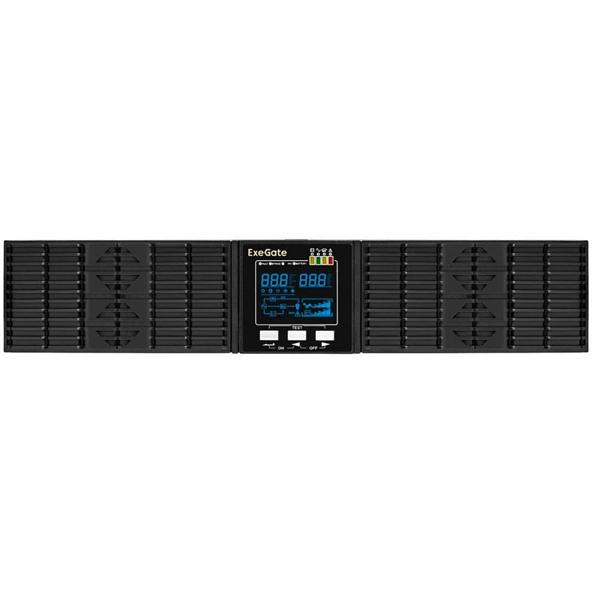 ИБП ExeGate PowerExpert ULS-3000.LCD.AVR.6C13.USB.RS232.SNMP.BC.2U (C13,USB) - фото 2