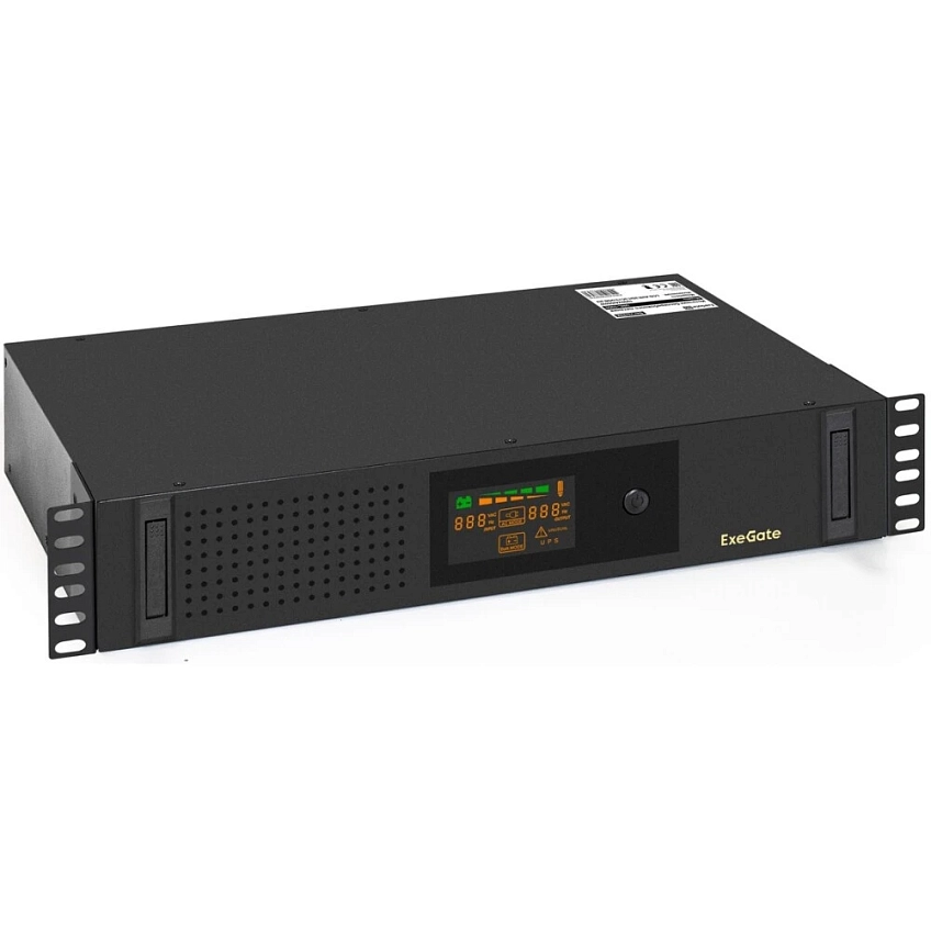 ИБП ExeGate ServerRM UNL-1000.LCD.AVR.2SH.3C13.USB.2U - фото 1