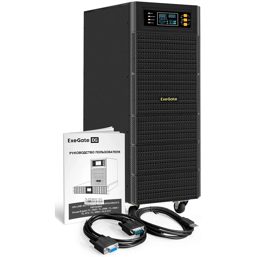 ИБП ExeGate PowerExpert TL-575-10kVA.192V.LCD.AVR.T.USB.RS232.SNMP - фото 6