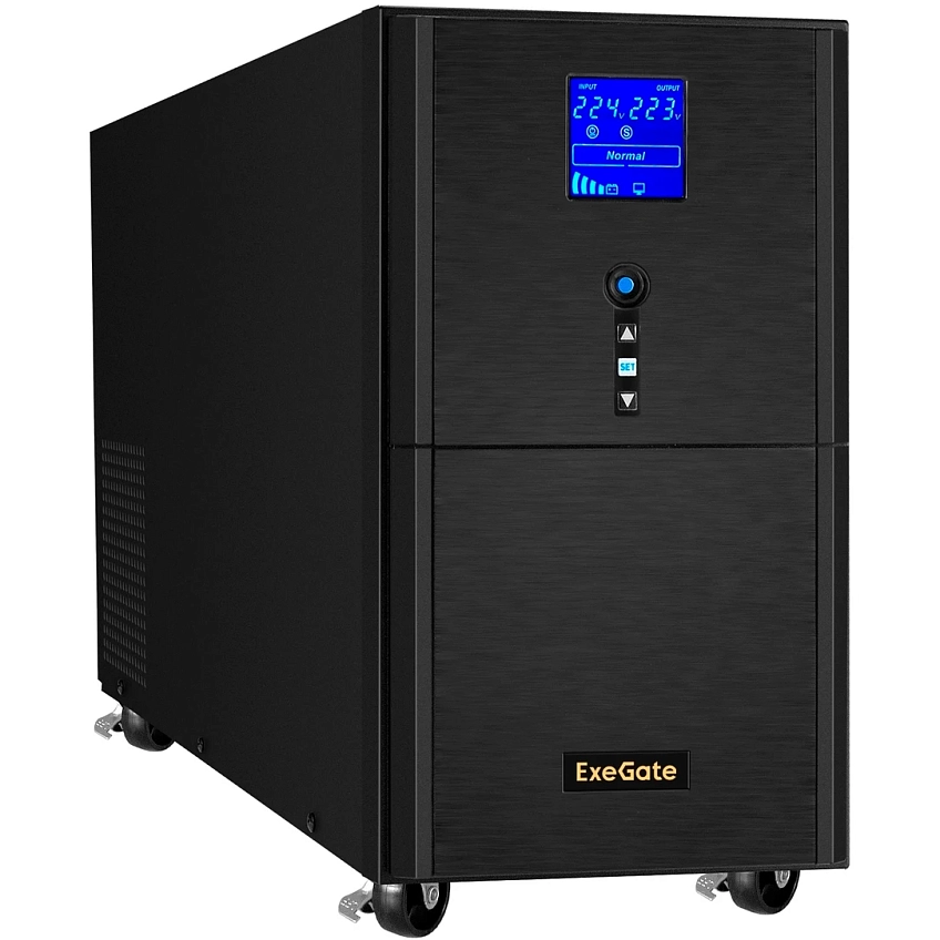 ИБП ExeGate SineTower SN-5000.LCD.AVR.2SH.1C13.T.RJ.USB - фото 1