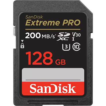 Карта памяти 128Gb SD SanDisk Extreme Pro (SDSDXXD-128G-GN4IN)