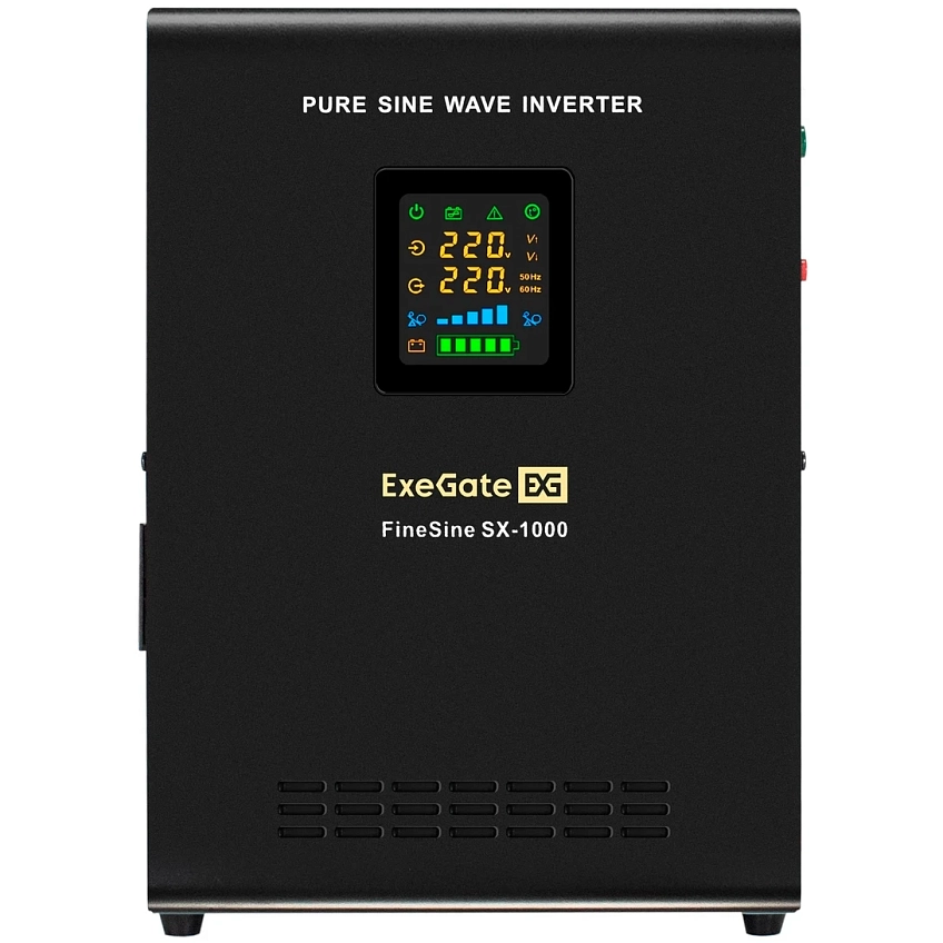 ИБП ExeGate FineSine SX-1000.LCD.AVR.2SH - фото 2