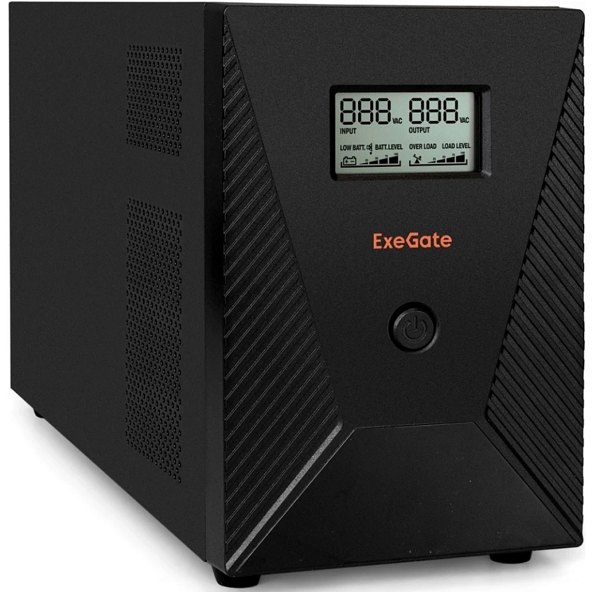 ИБП ExeGate SpecialPro Smart LLB-3000 LCD (EURO,RJ,USB) - фото 1