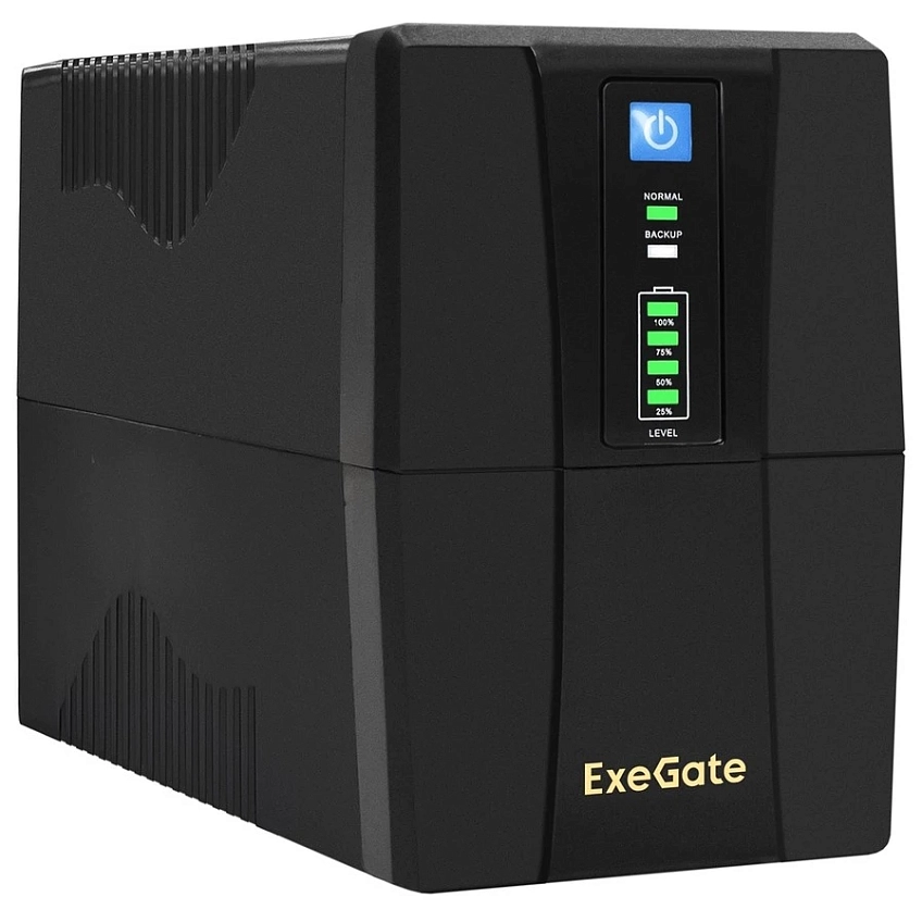 ИБП ExeGate Power Back BNB-1000.LED.AVR.4C13 - фото 1