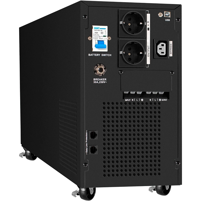 ИБП ExeGate SineTower SN-5000.LCD.AVR.2SH.1C13.T.RJ.USB - фото 2