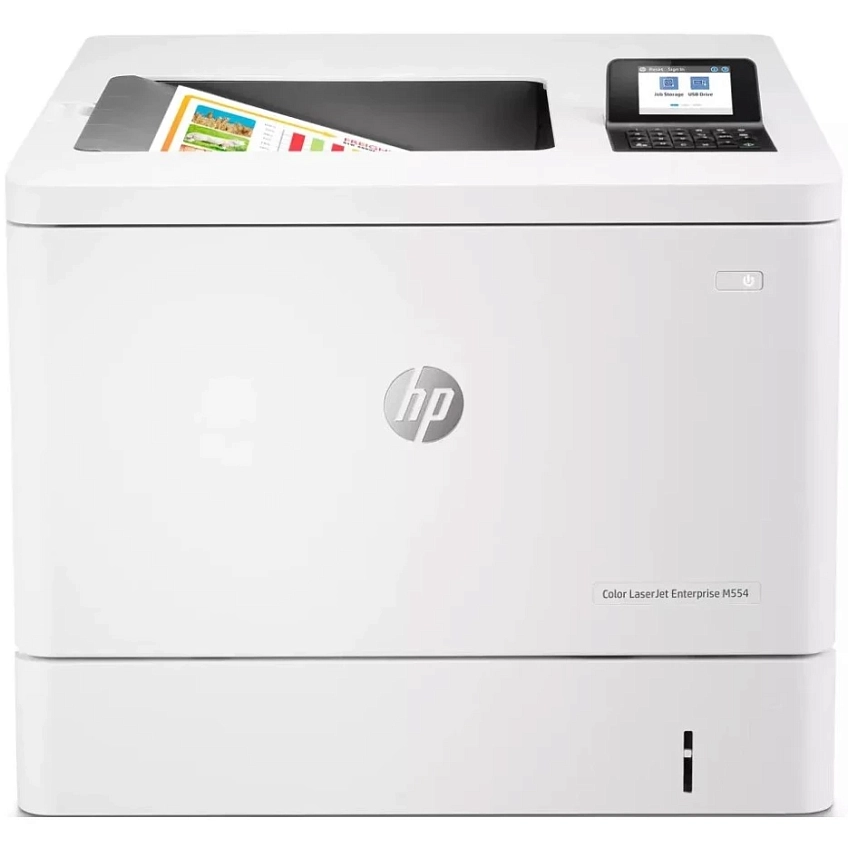 Принтер HP Color LaserJet Enterprise M554dn (7ZU81A) - фото 1