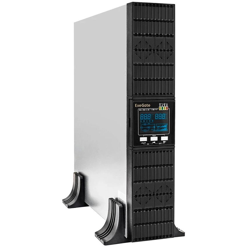 ИБП ExeGate SpecialPro ULS-1000 LED (C13,USB) - фото 1