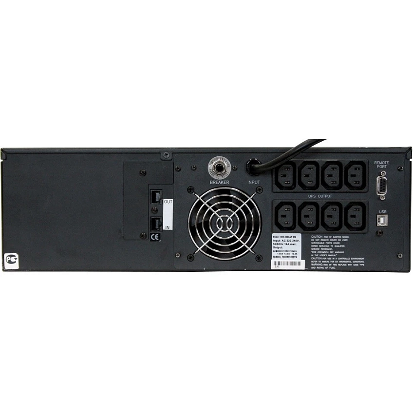 ИБП Powercom King KIN-3000AP RM LCD (1152615) - фото 2