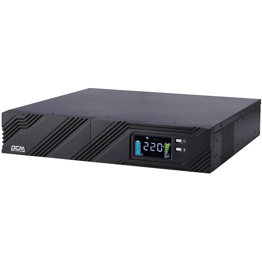 ИБП Powercom Smart King Pro+ SPR-1000 LCD - фото 1