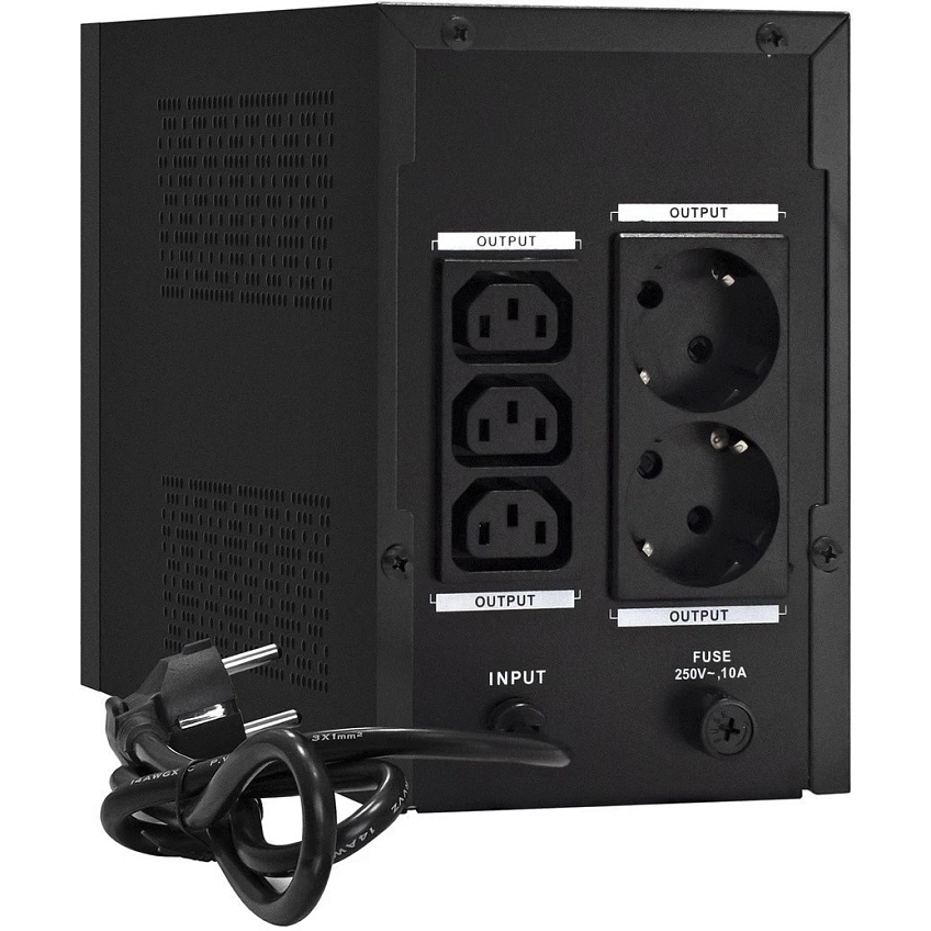 ИБП ExeGate SpecialPro Smart LLB-1600.LCD.AVR.2SH.3C13 - фото 2