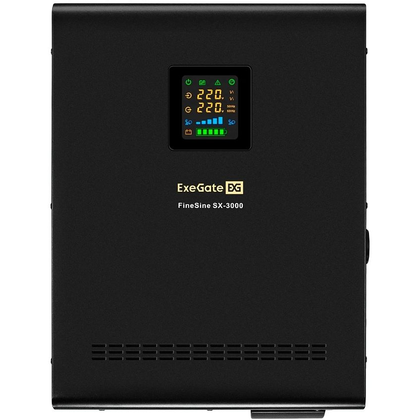 ИБП + батарея ExeGate FineSine SX-3000.LCD.AVR.2SH.T + 4x HRL 12-45 (45Ач) - фото 3