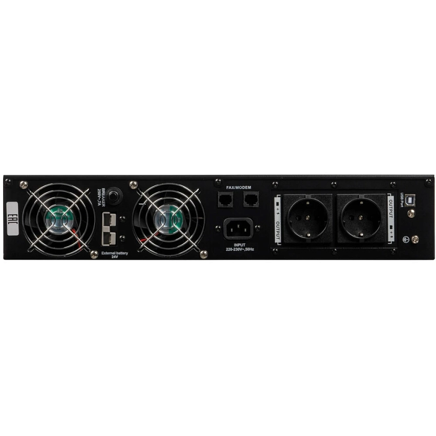 ИБП Бастион RAPAN-UPS 3000-RACK-IN-4X9 - фото 7