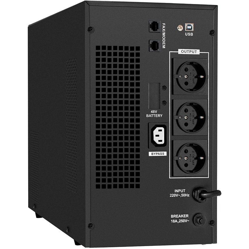 ИБП ExeGate SineTower SN-3000.LCD.AVR.3SH.1C13.RJ.USB - фото 2