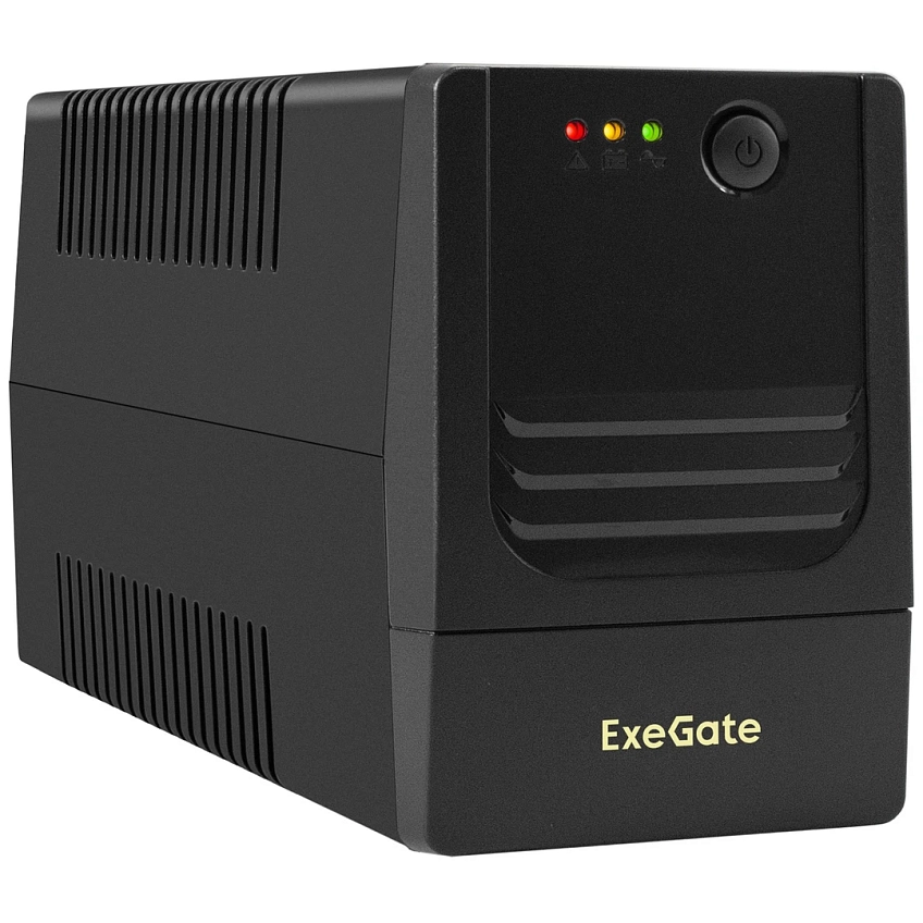 ИБП ExeGate Power NB-650.LED.AVR.2SH.USB - фото 1