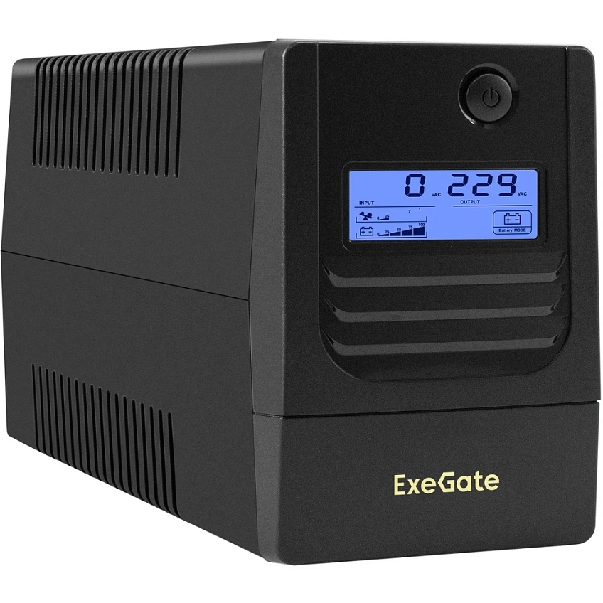 ИБП ExeGate Smart LB-500.LCD.AVR.4C13 - фото 1