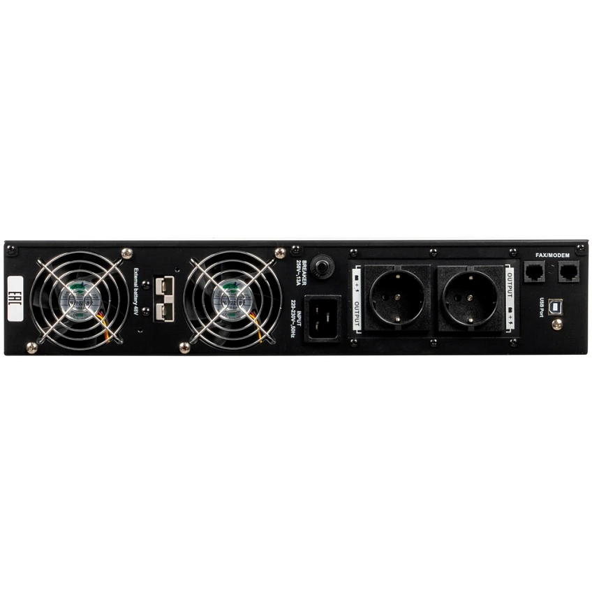ИБП Бастион RAPAN-UPS 1000-RACK-IN-2X9 - фото 7