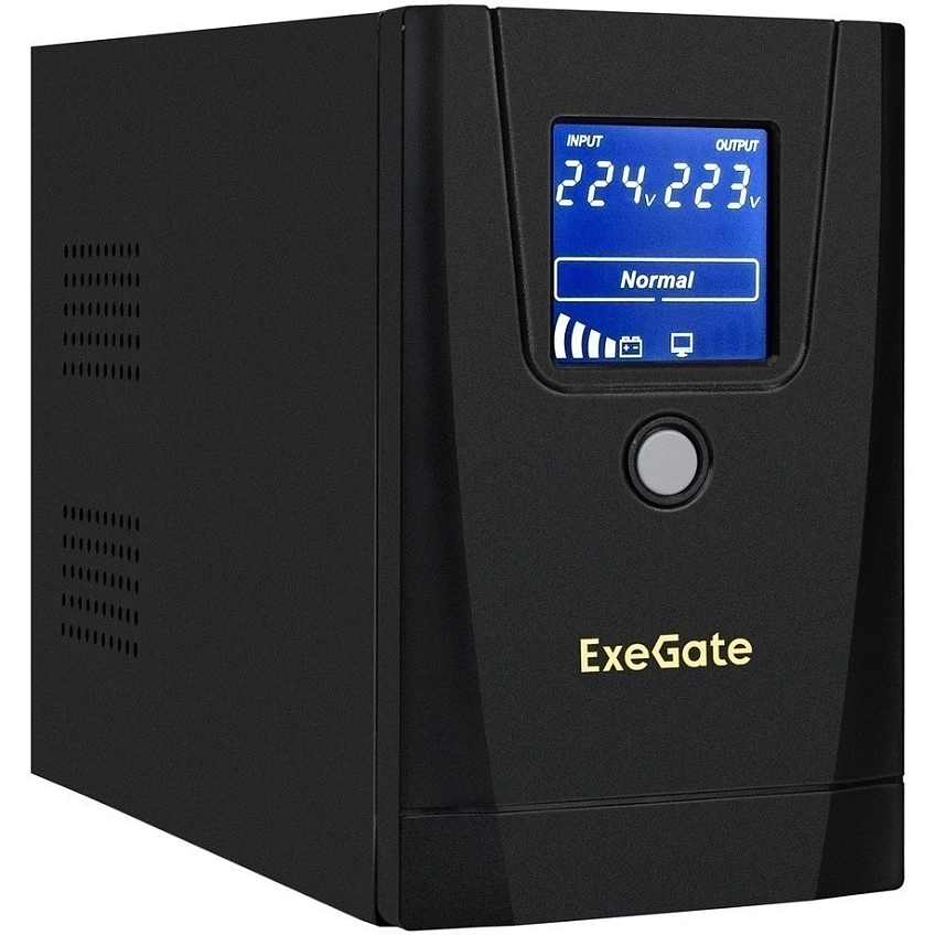 ИБП ExeGate Power Smart ULB-650.LCD.AVR.1SH.2C13 - фото 1