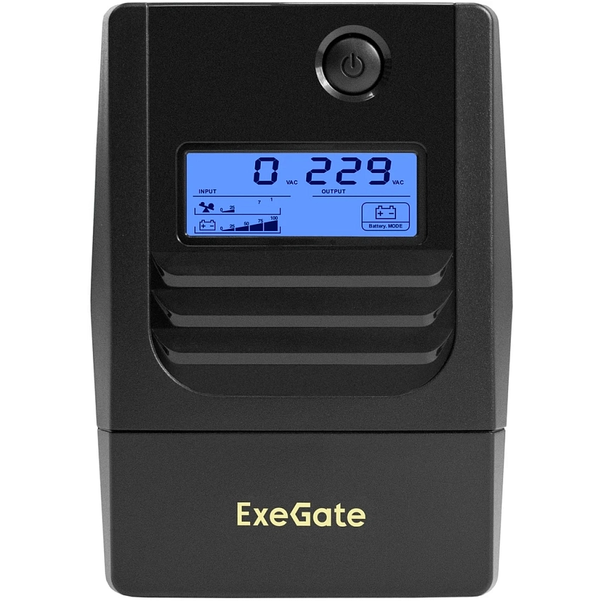ИБП ExeGate Smart LB-800.LCD.AVR.4C13 - фото 2