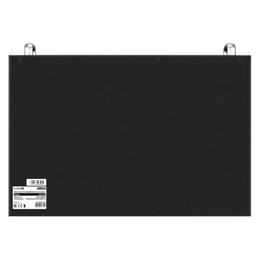 ИБП ExeGate 1U ServerRM UNL-650.LCD.AVR.4C13.RJ.USB.1U - фото 4